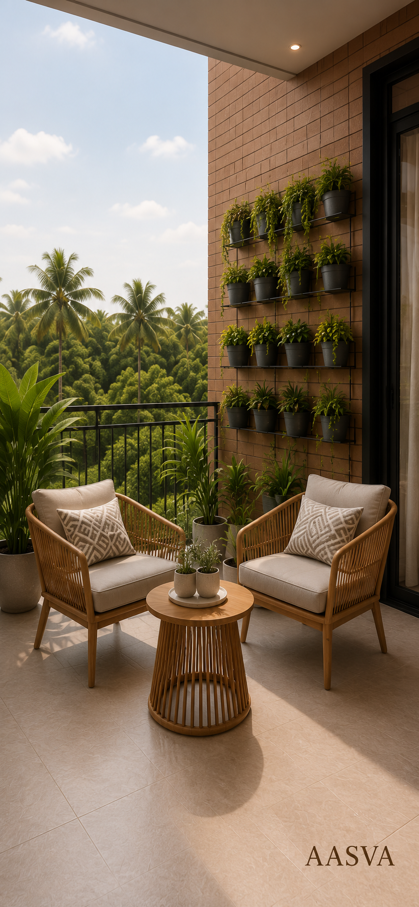 Interior design project: URBAN HAVEN — Spaces We Have Transformed space styled by Aasva