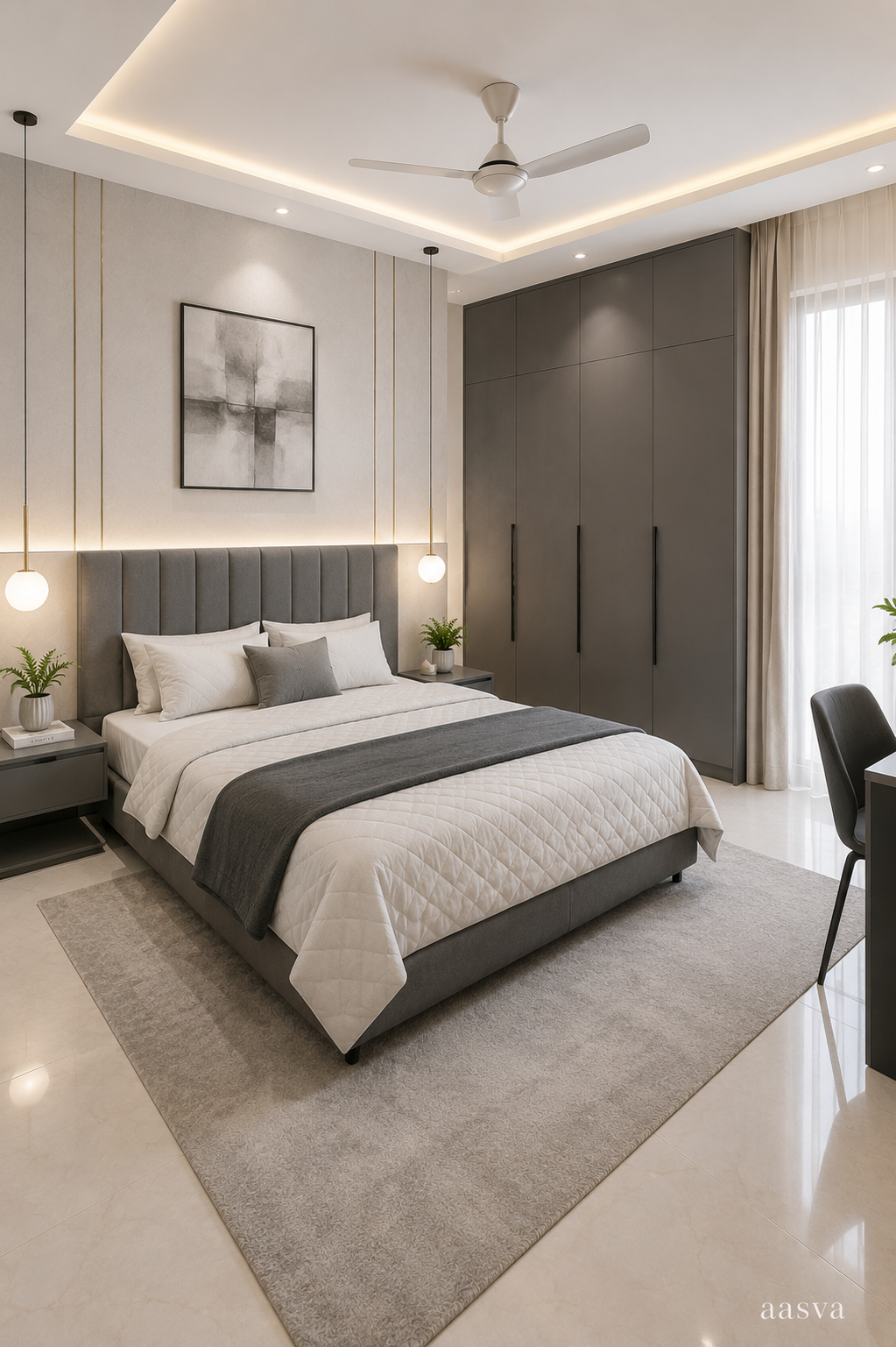 Interior design project: URBAN RESIDENCE — Spaces We Have Transformed space styled by Aasva